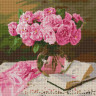 Алмазная мозаика Садовые розы (DBS1025) Brushme 40х50 см