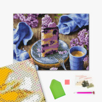 Алмазна мозаїка Бузкова насолода (GF5443) Brushme 40х50 см