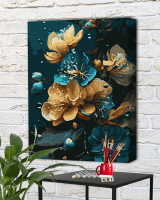 Картина по номерам с красками металлик Симфония (АМ-0609) 40*50 см