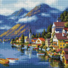 Алмазная мозаика Летний Гальштат (GF230) Brushme 40х50 см