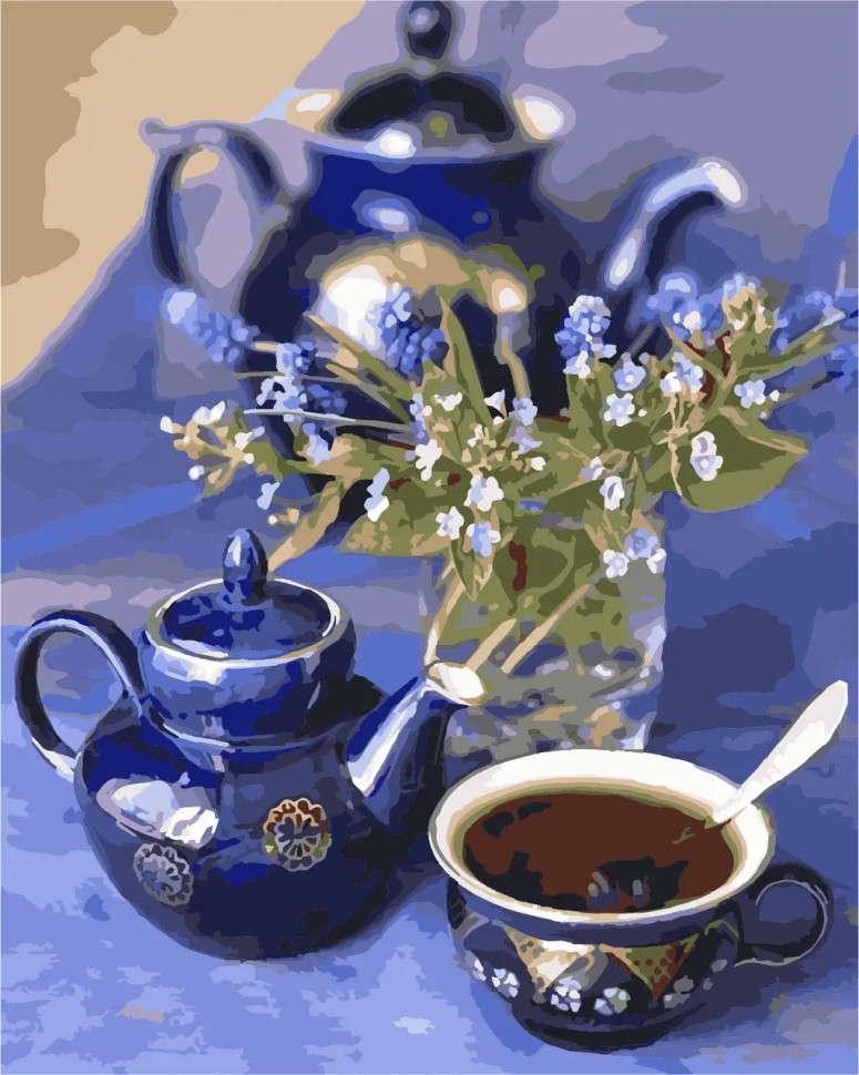 Картина по номерам ArtStory Чай 40*50см