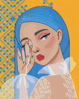 Картина по номерам. " Незламна ©mosyakart"  40*50 см KHO4907
