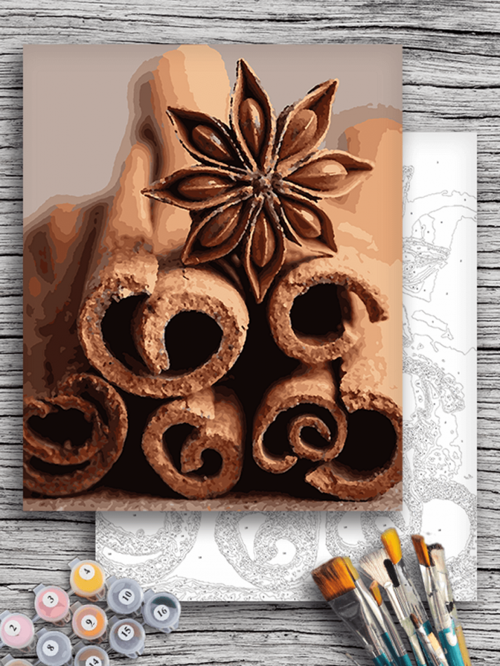 Картина по номерам Корица (АМ-0439) 40*50 см