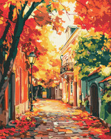 Картина за номерами. (Листопадові барви) (артикул BS54170) розмір 40x50 см.