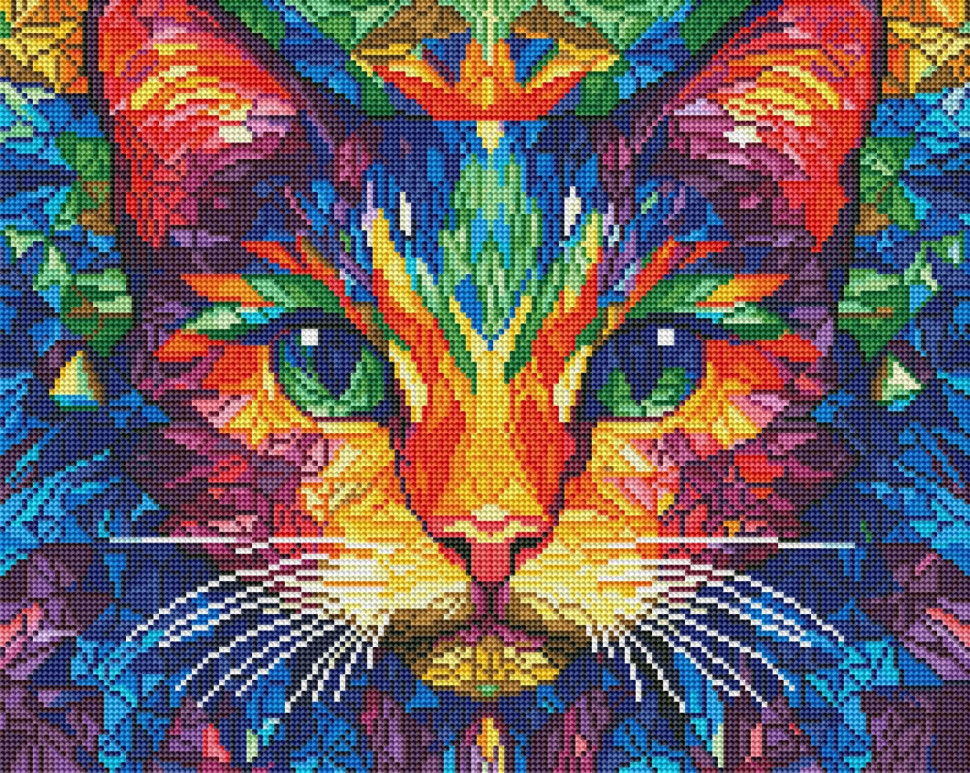Цветной кот