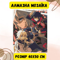 Алмазная мозаика Origami Pro: Аниме. (Последний Серафим) размер 40x50 см (OD0530)